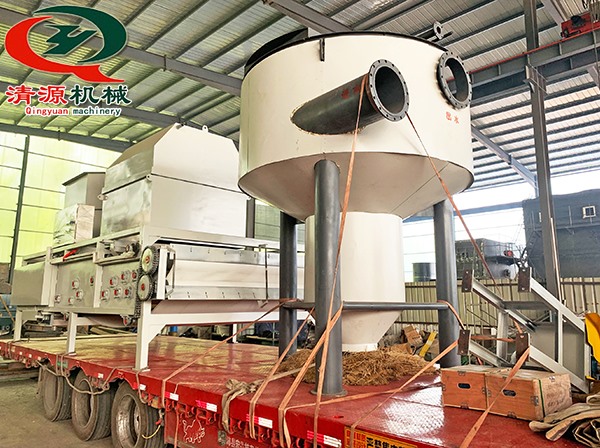 發(fā)往青?？蛻艮D(zhuǎn)鼓濃縮脫水一體機(jī)鐘式旋流除砂機(jī)